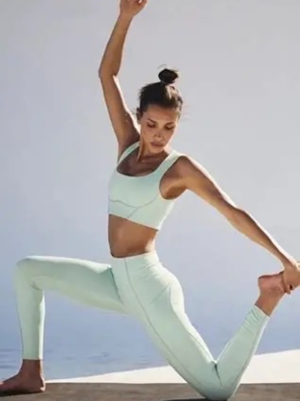 FP YOUR A PEACH SPORT BRA IN CACTUS
